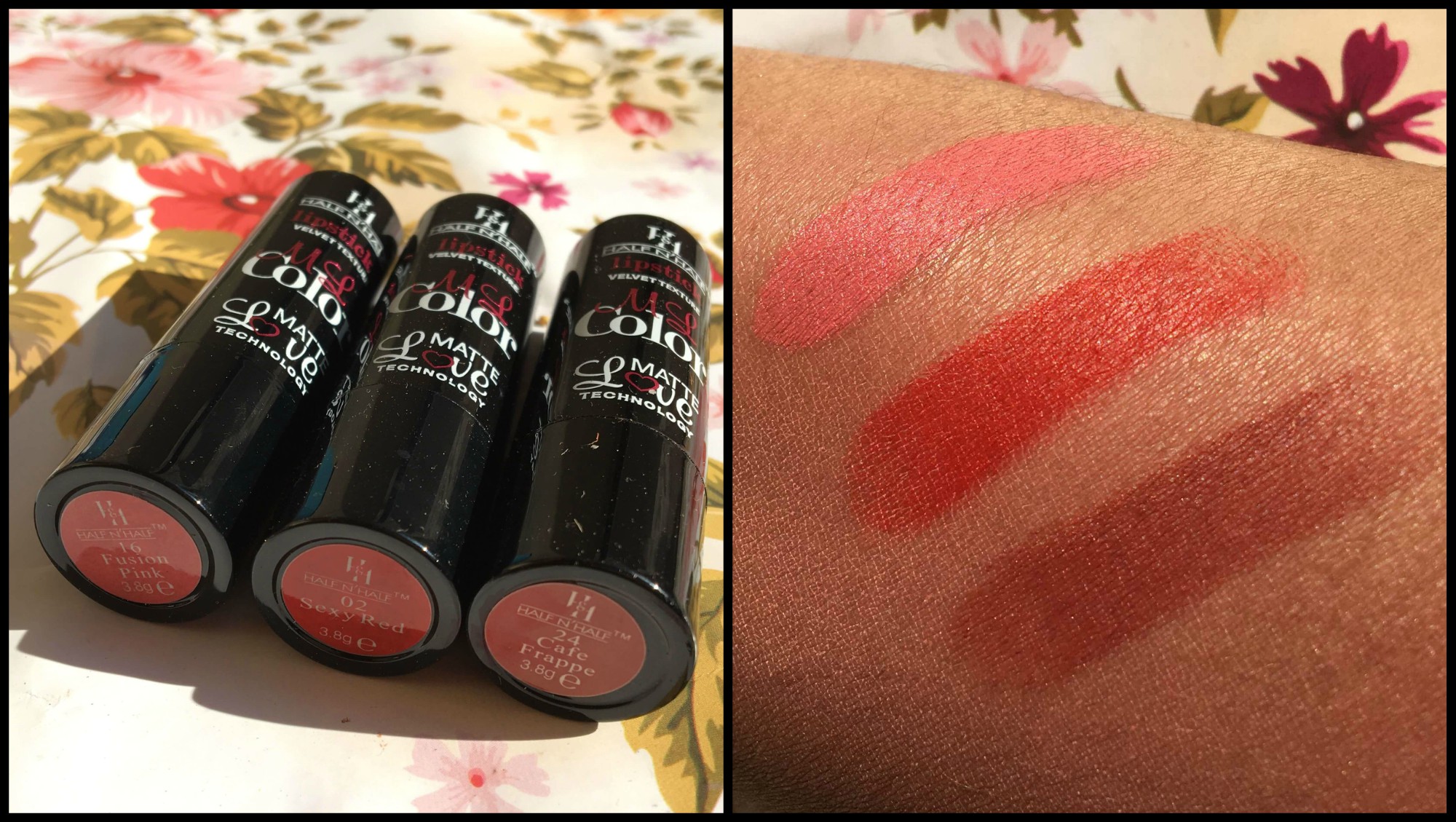 half n half lipsticks review half n half lipsticks review