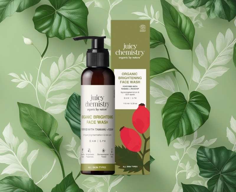 Juicy Chemistry Kakadu Plum & Frankincense Organic Face Wash