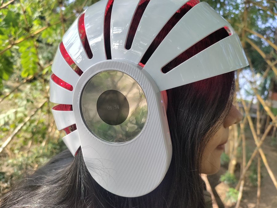 my experience with currentbody led hair growth helmet