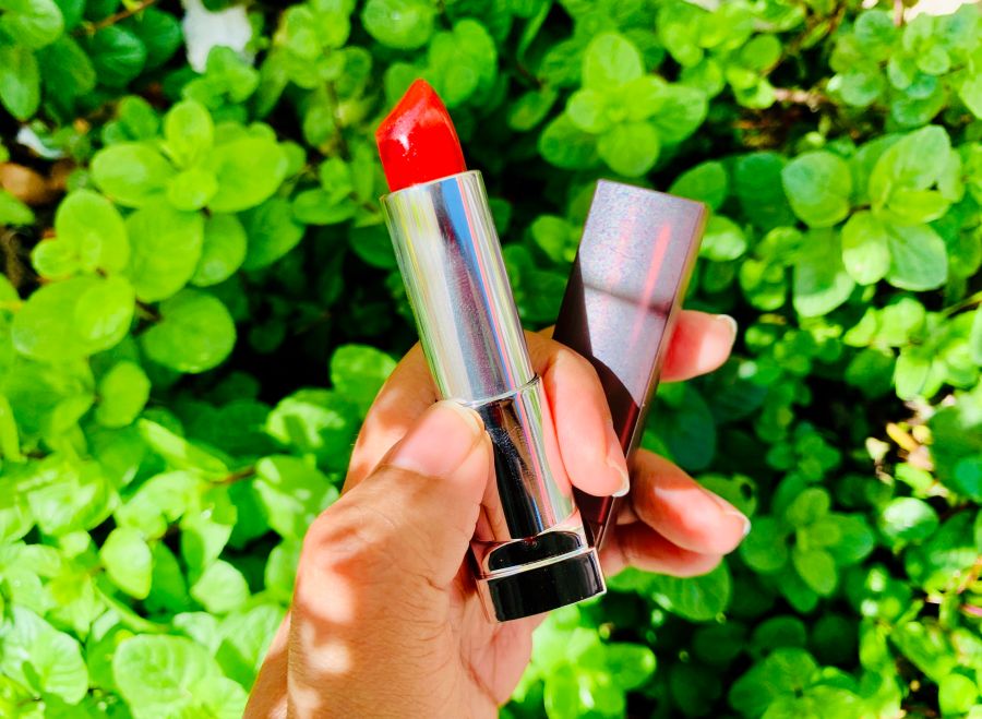 Maybelline Creamy Matte Lipstick Rich Ruby Review